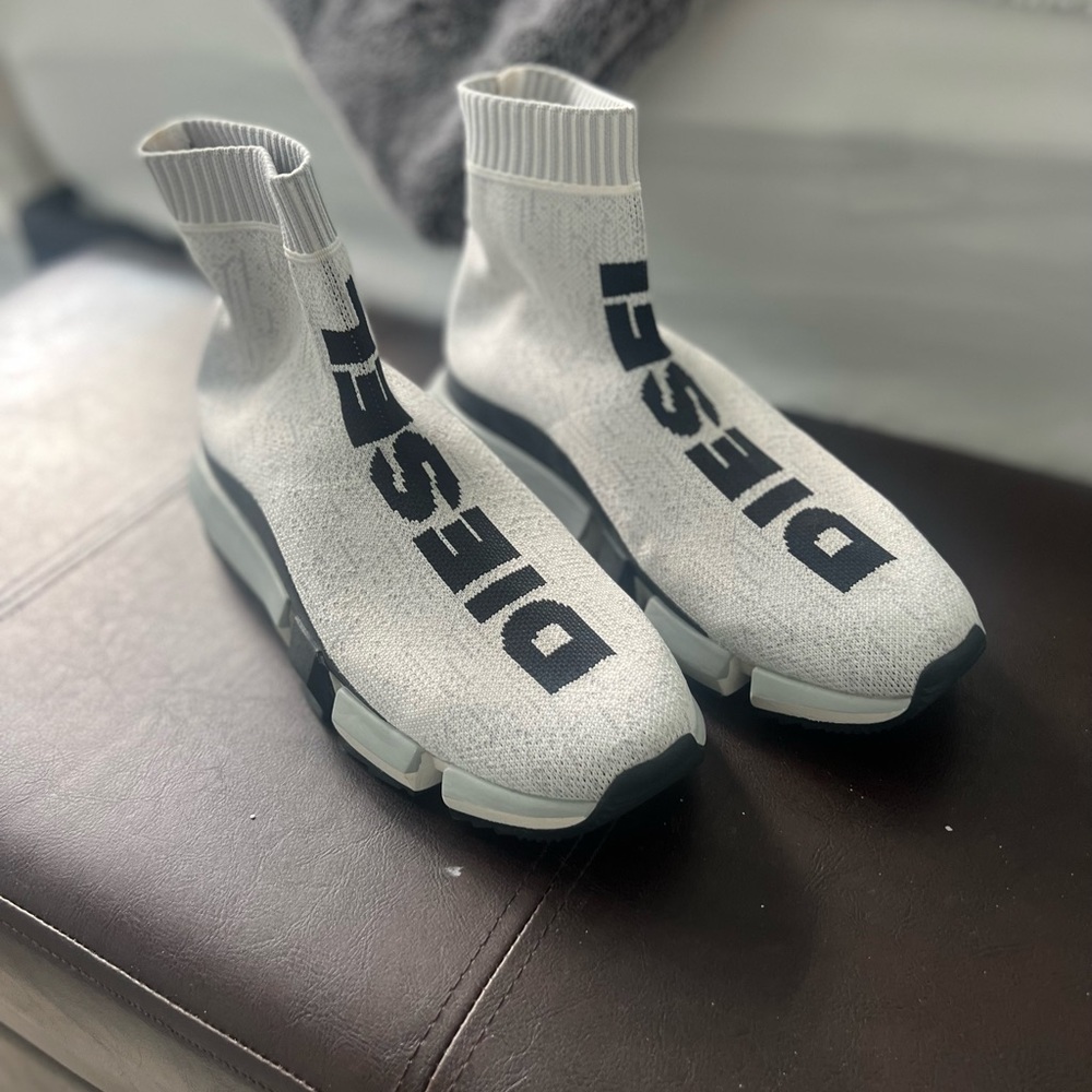 Diesel Sock Sneakers Size 8
